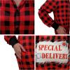 imageGiggling Getup Women Christmas Plaid Pajamas Outfit Christmas Adult Flannel Pajamas Women RedRed