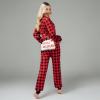 imageGiggling Getup Women Christmas Plaid Pajamas Outfit Christmas Adult Flannel Pajamas Women RedRed