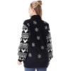 imageJOYIN Ugly Christmas Sweater for Women Light Up Long Xmas Sweater for Women Novelty Christmas Sweater Pullover for PartyBlack