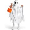 imageSpooktacular Creations Ghost Costume for Kids with Pumpkin Basket Scary Halloween Costume for BoysSilent