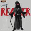 imageSpooktacular Creations Glowing Eyes Grim Reaper Costume for Kids Halloween Costume for Boys Halloween Dressup PartyGrey
