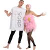 imageSpooktacular Creations Loofah and Soap Costume Halloween Couples Costume for Adult for Halloween Cosplay PartyPink