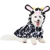 imageSpooktacular Creations Pet Dog Milk Cow Costume with 3D Cow Hood for Halloween Dressup Party Pet Carnival