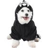 imageSpooktacular Creations Pet Dog Plush Skeleton Hoodie Costume for Halloween Dress Up Party Pet Carnival Outdoor Play