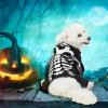 imageSpooktacular Creations Pet Dog Plush Skeleton Hoodie Costume for Halloween Dress Up Party Pet Carnival Outdoor Play