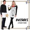 imageSpooktacular Creations Plug and Socket Halloween Costume Adult Plug and Outlet Couples USB Costume for Cosplay Party MMedium