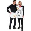imageSpooktacular Creations Plug and Socket Halloween Costume Adult Plug and Outlet Couples USB Costume for Cosplay Party MXLarge