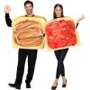 imageSpooktacular Creations Peanut Butter and Jelly Costume Halloween Adult Couple Costume for Halloween Dress Up Party