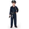 imageJOYIN Toy Halloween Toddler Police Costume Police Officer Costume for Boys Kids Cop Outfit for Halloween Pretend Roleplay