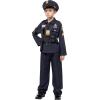 imageSpooktacular Creations 14PCS Halloween Police Costume for Kids Police Officer Costume for Boys Toddler RolePlay PartyBlack