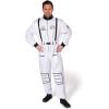 imageSpooktacular Creations Adult Men Astronaut Costume Aerospace Astronaut Suit Jumpsuit for Halloween Costume