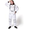 imageSpooktacular Creations Adult Men Astronaut Costume Aerospace Astronaut Suit Jumpsuit for Halloween Costume
