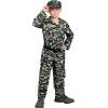 imageSpooktacular Creations Army Costume for Boys Kids Military Costume Soldier DressUp with Accessories for Halloween RoleplayDark Green