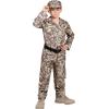 imageSpooktacular Creations Army Costume for Boys Kids Military Costume Soldier DressUp with Accessories for Halloween RoleplayDesert