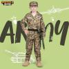 imageSpooktacular Creations Army Costume for Boys Kids Military Costume Soldier DressUp with Accessories for Halloween RoleplayGreen