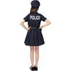 imageSpooktacular Creations Girl Police Costume Toddler Police Officer Costume Set Cop Outfit for Kids Halloween DressUp Party