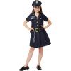 imageSpooktacular Creations Girl Police Costume Toddler Police Officer Costume Set Cop Outfit for Kids Halloween DressUp Party