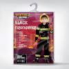 imageSpooktacular Creations Halloween 14PCS Firefighter Costume for Kids Boys Fireman Costume with Toys Set for Toddler RolePlayBlack