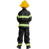 imageSpooktacular Creations Halloween 14PCS Firefighter Costume for Kids Boys Fireman Costume with Toys Set for Toddler RolePlayBlack
