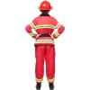 imageSpooktacular Creations Halloween 14PCS Firefighter Costume for Kids Boys Fireman Costume with Toys Set for Toddler RolePlayRed