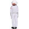 imageSpooktacular Creations Halloween Astronaut Costume for Kids Unisex Astronaut Outfit Toddler Pilot Jumpsuit for Themed PartyWhite
