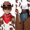 imageSpooktacular Creations Halloween Cowboy Hat Costume for Boys Kids White Brown Western Costume Deluxe Cowboy Outfit Set for Toddler Halloween RolePlay Themed Party Small 57 yrsWhitebrown