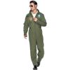 imageSpooktacular Creations Mens Fighter Pilot Costume Adult Pilot Costume Men with Accessory for Halloween