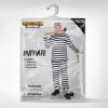 imageSpooktacular Creations Mens Prisoner Costume  Adult Halloween Inmate Jailbird Costume