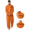 imageSpooktacular Creations Orange Prisoner Costume Prisoner Jumpsuit MenOrange Jumpsuit Women Halloween Costumes Adult
