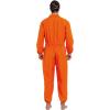 imageSpooktacular Creations Orange Prisoner Jumpsuit Men Orange Jumpsuit Women with Name Tag Halloween Costumes Adult