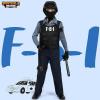 imageSpooktacular Creations Police Costume for Kids FBI Cop Costume Halloween Dress Up RolePlaying and Pretend Play Party