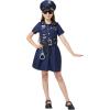 imageSpooktacular Creations Police Officer Costume for Girls Kids Police Costume Cop Dress Outfit Set for Theme Parties