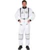 imageSpooktacular Creations Adult Men Astronaut Costume Aerospace Astronaut Suit Jumpsuit for Halloween Costume