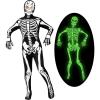 imageSpooktacular Creations Glow in the Dark Skeleton Costume for Kids Boys Halloween Costume for Kids Skeleton Jumpsuit