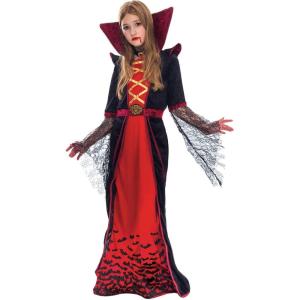imageSpooktacular Creations Royal Vampire Costume for Girls Deluxe Set Halloween Gothic Victorian Vampiress Queen Costume