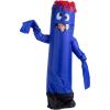 imageSpooktacular Creations Adult Inflatable Costume Tube Dancer with Waving Arm Funny Halloween Costume for Dress Up PartiesBlue