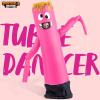 imageSpooktacular Creations Adult Inflatable Costume Tube Dancer with Waving Arm Funny Halloween Costume for Dress Up PartiesPink