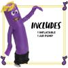 imageSpooktacular Creations Adult Inflatable Costume Tube Dancer with Waving Arm Funny Halloween Costume for Dress Up PartiesPurple