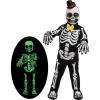imageSpooktacular Creations Glows in the Dark Skeleton Costume for Boys Halloween Skeleton Costume Bone Jumpsuit for Kids