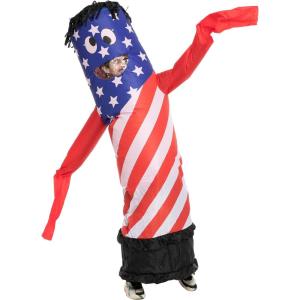imageInflatable American Flag Tube Dancer Costume