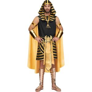 imageSpooktacular Creations Halloween Adult King Pharaoh Costume Men Egyptian King Costume Men Pharaoh Halloween Outfit