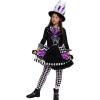 imageSpooktacular Creations Child Girl Dark Mad hatter costume Kids Halloween Outfit with Accessories for Halloween Dress Party