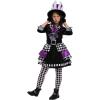 imageSpooktacular Creations Child Girl Dark Mad hatter costume Kids Halloween Outfit with Accessories for Halloween Dress Party