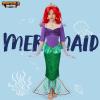 imageSpooktacular Creations Halloween Little Mermaid Costume for Girls Sequin Mermaid Dress Set Dark Purple Princess Dress for Toddler DressUp Cosplay Party Small 57 yrsDark Purple