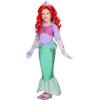 imageSpooktacular Creations Halloween Little Mermaid Costume for Girls Sequin Mermaid Dress Set Dark Purple Princess Dress for Toddler DressUp Cosplay Party Small 57 yrsLight Purple