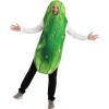 imageSpooktacular Creations Halloween Pickle Costume Adult Unisex Food Costume Funny Costume for Men Fruit Jumpsuit for CosplayGreen