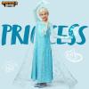 imageSpooktacular Creations Ice Princess Dress for Girls Snow Princess Costume Sequin Dress with Cape for Kid Halloween Birthday