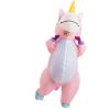imageSpooktacular Creations Inflatable Costume Adult Full Body Riding a Unicorn Blow Up Costume for Halloween Inflatables PartyPink