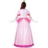 imageSpooktacular Creations Pink Princess Costume Women Halloween Fairy Princess Dress Adult Fancy Crown Gloves for Cosplay Party
