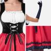 imageSpooktacular Creations Women Little Red Riding Hood Costume Halloween Hooded Cloak Adult Cape Dress for Fairy Cosplay PartyWomens